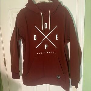 DOPE Yeti Maroon Snowboard Jacket